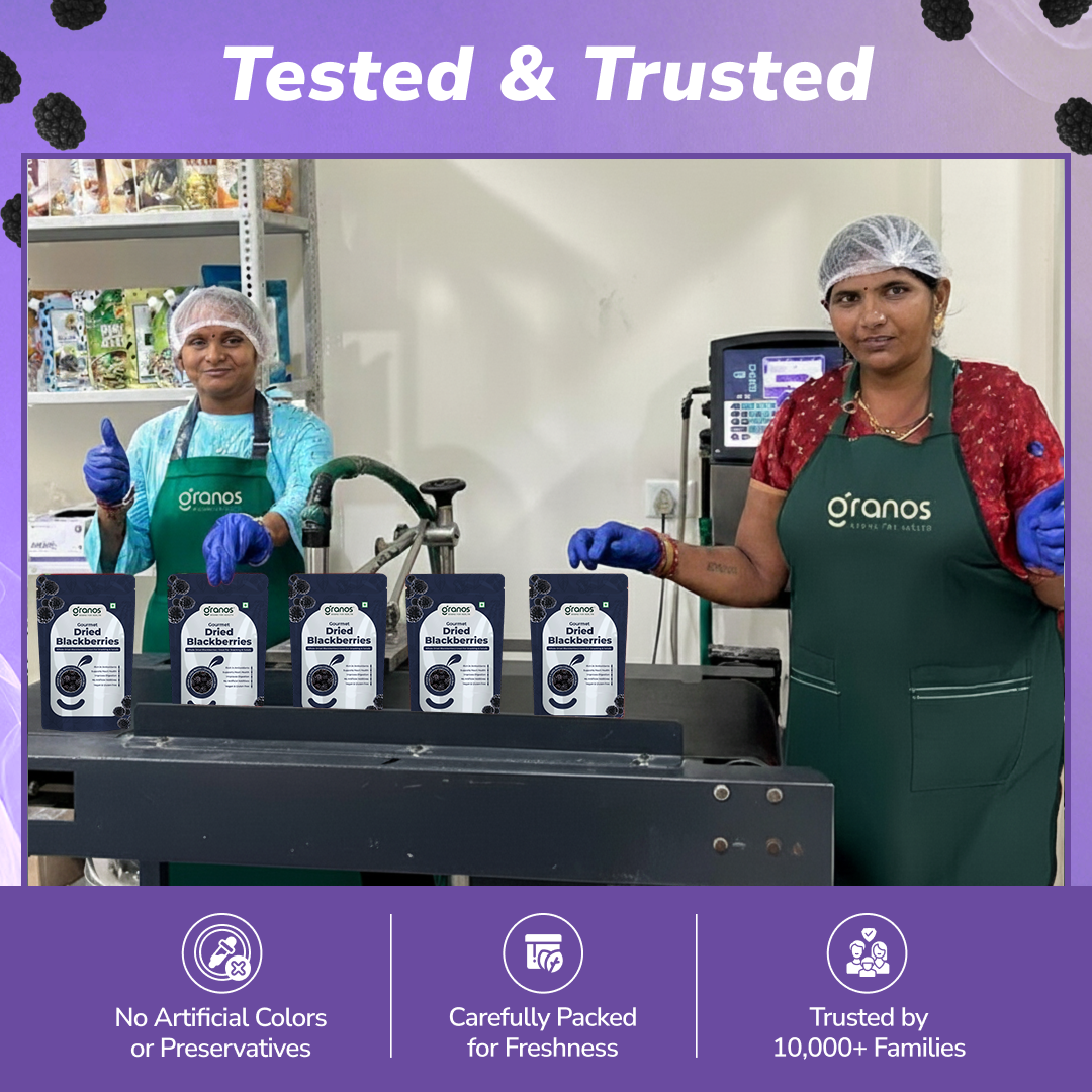 Granos Exotic Dried Blackberries 150g