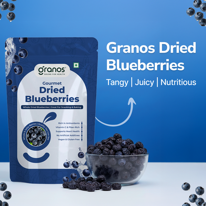 Granos Exotic Dried Blueberries 150g