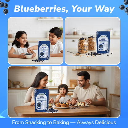 Granos Exotic Dried Blueberries 150g