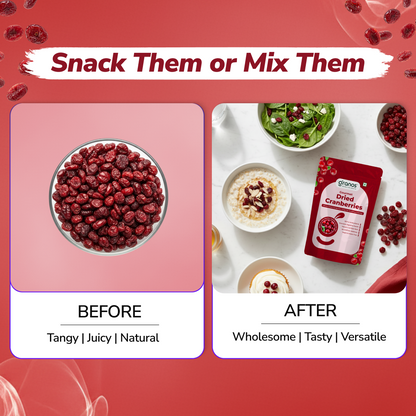 Granos Exotic Dried Cranberries 200g