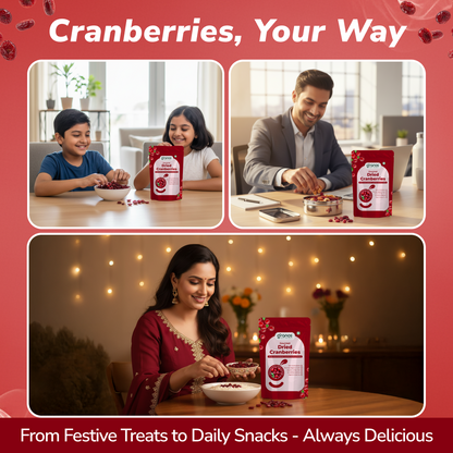 Granos Exotic Dried Cranberries 200g