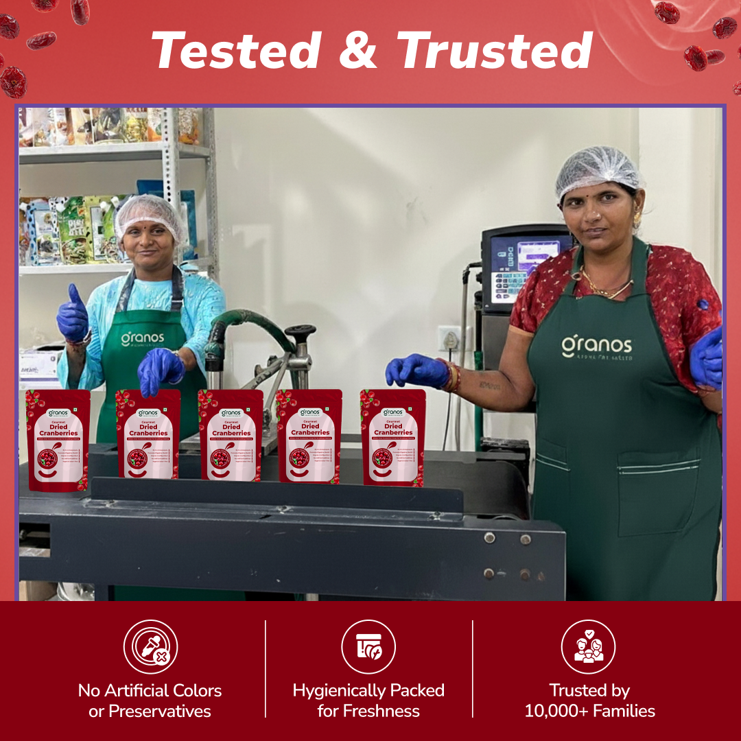 Granos Exotic Dried Cranberries 200g