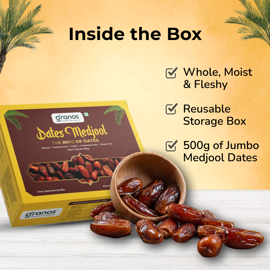 Granos Medjool date Box 500g