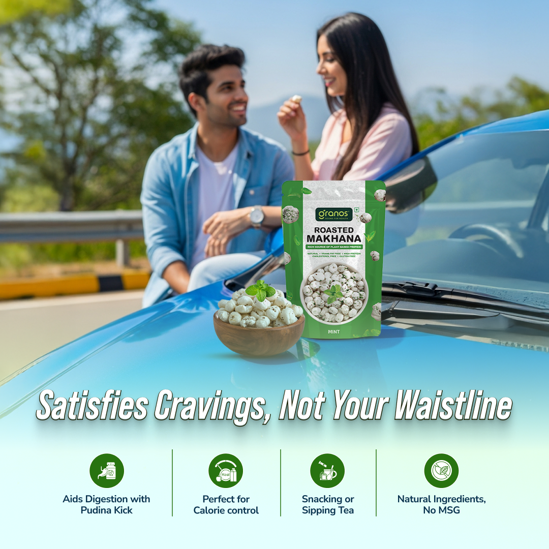 Granos Roasted Makhana 60g Mint