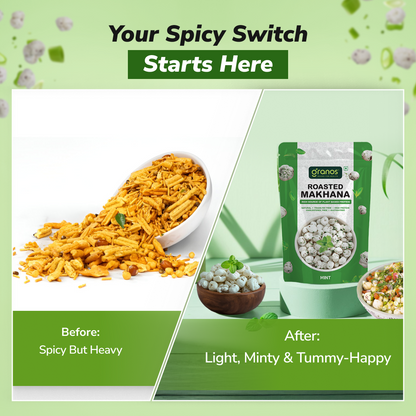 Granos Roasted Makhana 60g Mint