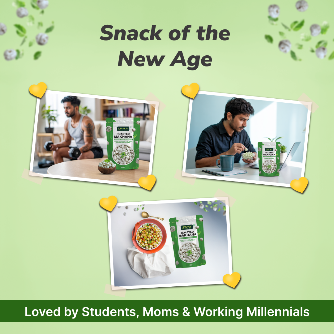 Granos Roasted Makhana 60g Mint