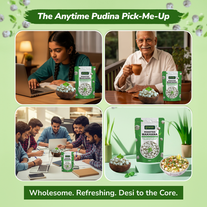 Granos Roasted Makhana 60g Mint