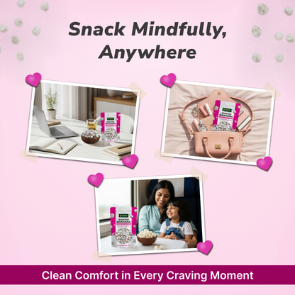 Granos Roasted Makhana 60g Himalayan Pink Salt