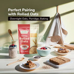 Granos Jumbo Rolled Oats 1kg | High Protein & Fiber