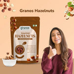 Granos Hazelnuts 200g | Blanched Hazelnut Kernels