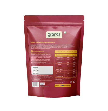 Granos Roasted Millet Jowar Puffs 150g
