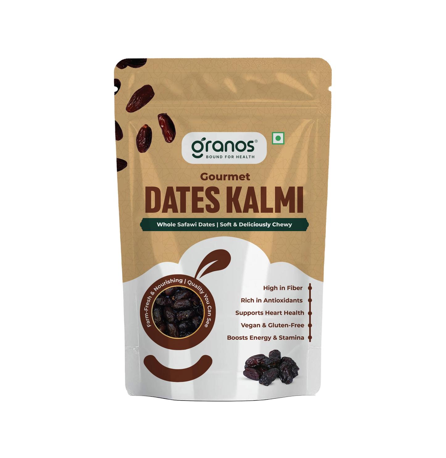 Granos Kalmi Dates 500g | Produce Of Saudi Arabia