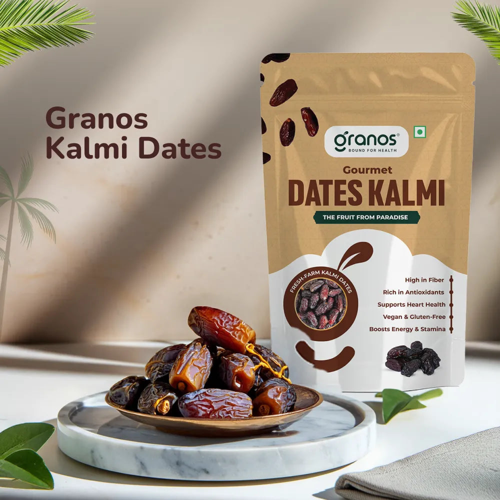 Granos Kalmi Dates 500g | Produce Of Saudi Arabia