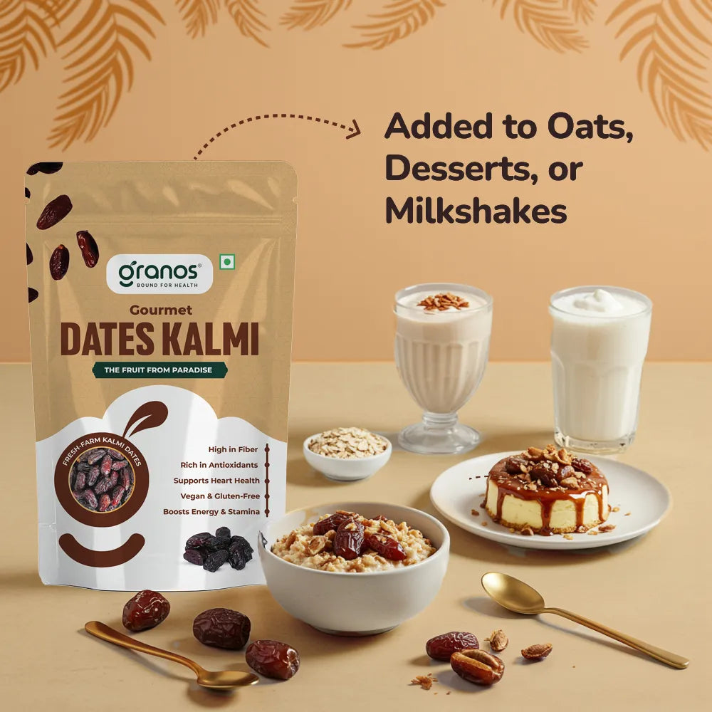Granos Kalmi Dates 500g | Produce Of Saudi Arabia