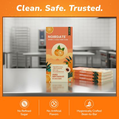 NoirDate Orange Dark Chocolate 75g