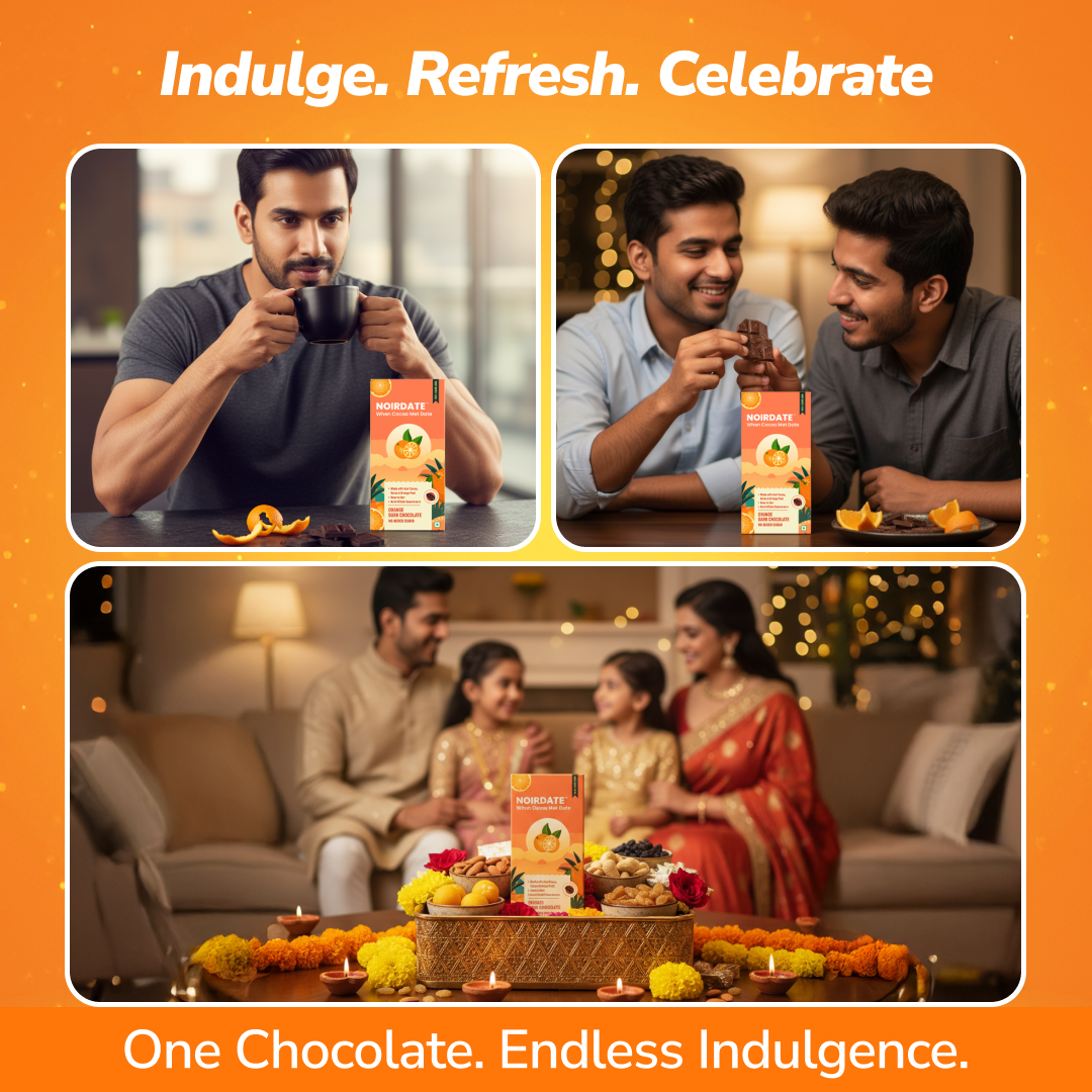 NoirDate Orange Dark Chocolate 75g