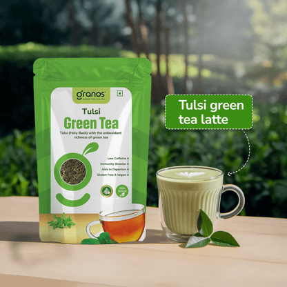 Granos Tulsi Green Tea - 25 Tea Bags