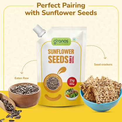 Granos Sunflower Seeds Raw & Natural 200g