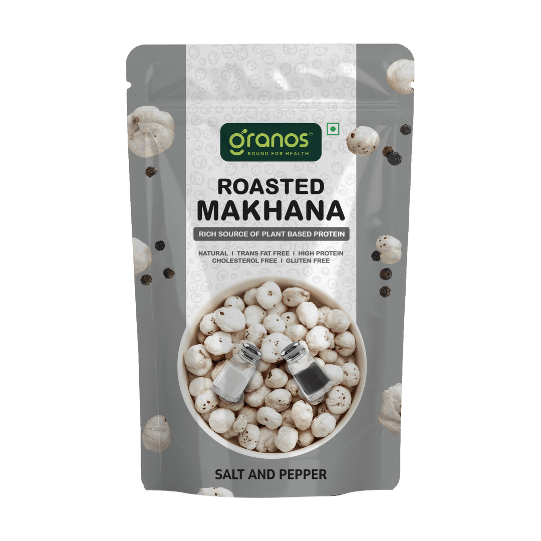 Granos Roasted Makhana 60g Salt & Pepper