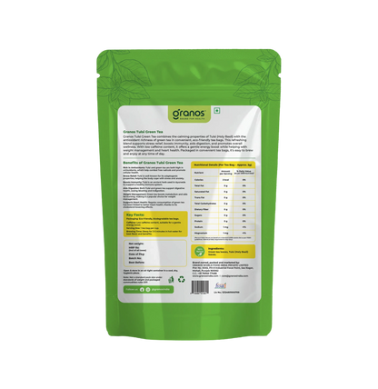 Granos Tulsi Green Tea - 25 Tea Bags