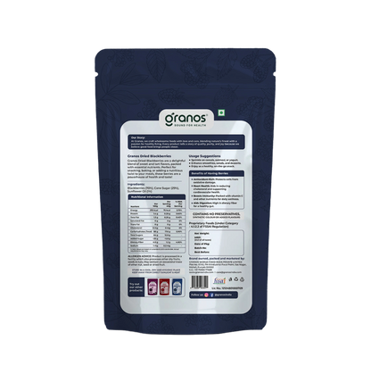 Granos Exotic Dried Blackberries 150g