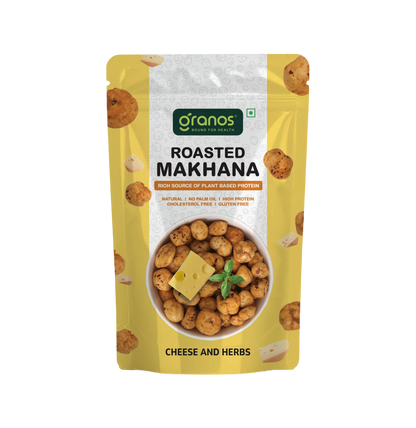 Granos Roasted Makhana 60g Cheese & Herbs