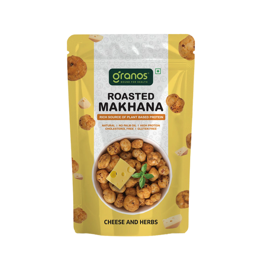 Granos Roasted Makhana 60g Cheese & Herbs