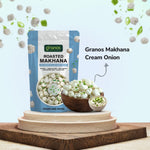 Granos Roasted Makhana 60g Cream & Onion