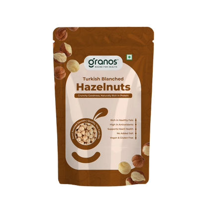 Granos Hazelnuts 200g | Blanched Hazelnut Kernels