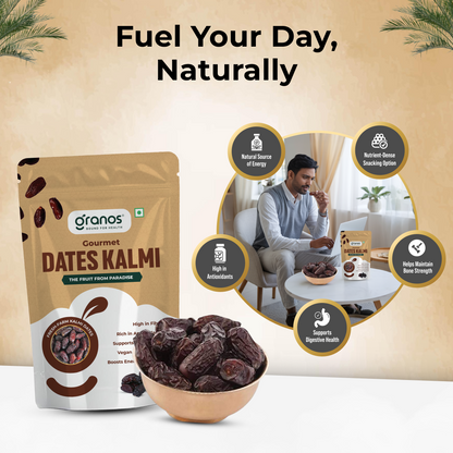 Granos Kalmi Dates 500g | Produce Of Saudi Arabia