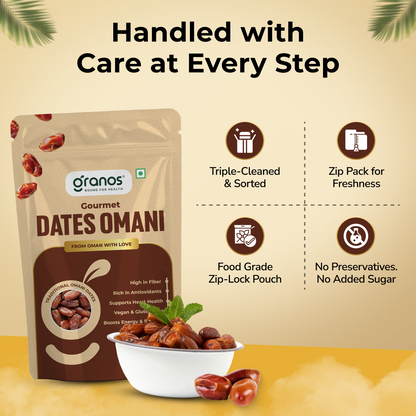 Granos Omani Dates 500g | Produce Of Oman
