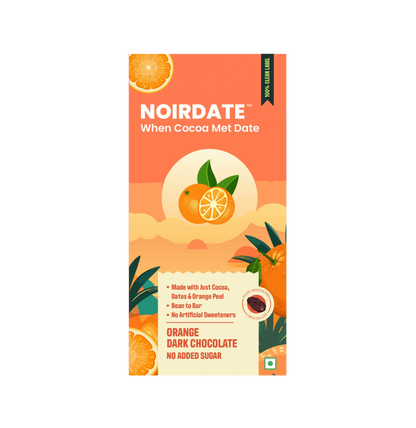 Noir Date Orange Dark Chocolate
