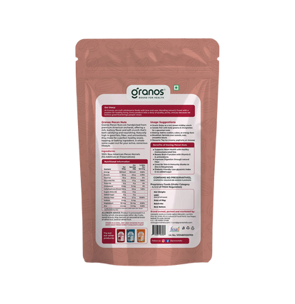 Granos Exotic Pecan nuts 200g | Produce Of USA