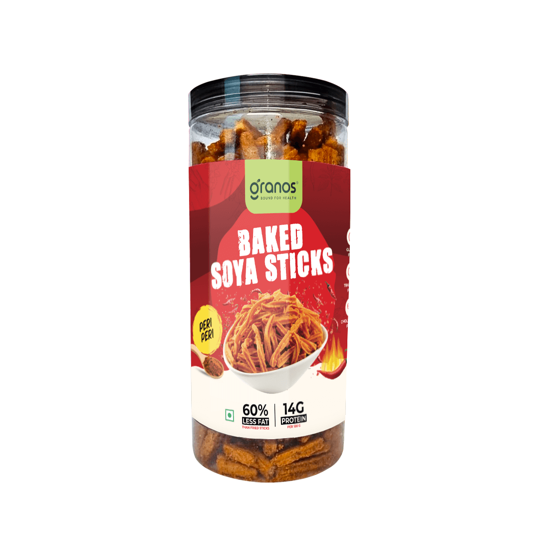 Granos Baked Soya Sticks 150g Peri Peri
