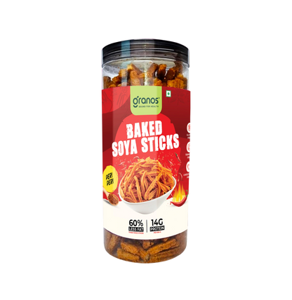 Granos Baked Soya Sticks 150g Peri Peri