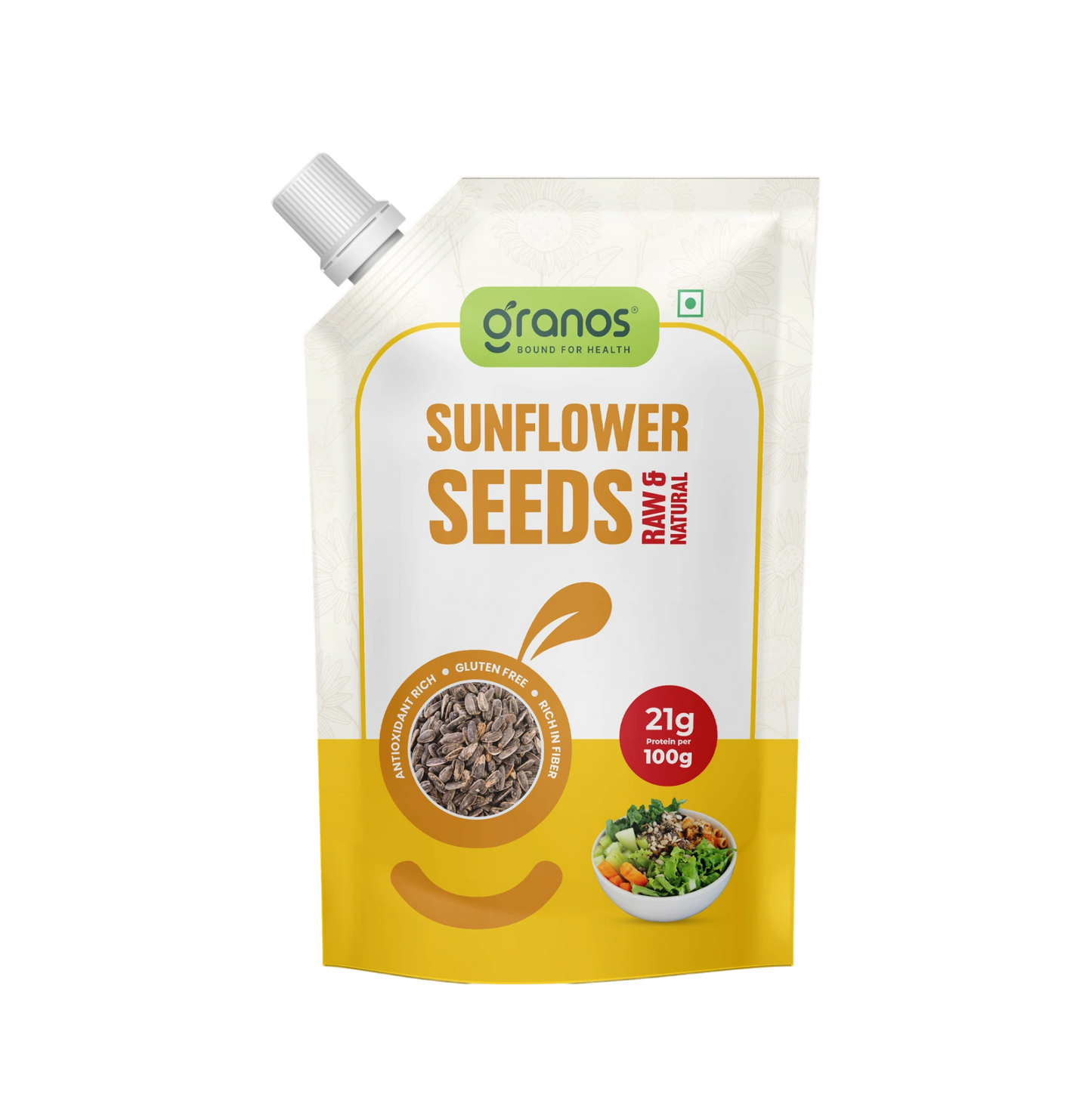 Granos Sunflower Seeds Raw & Natural 200g