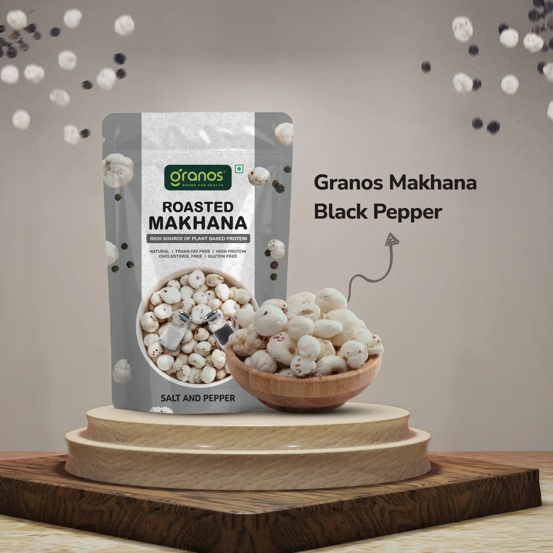 Granos Roasted Makhana 60g Salt & Pepper