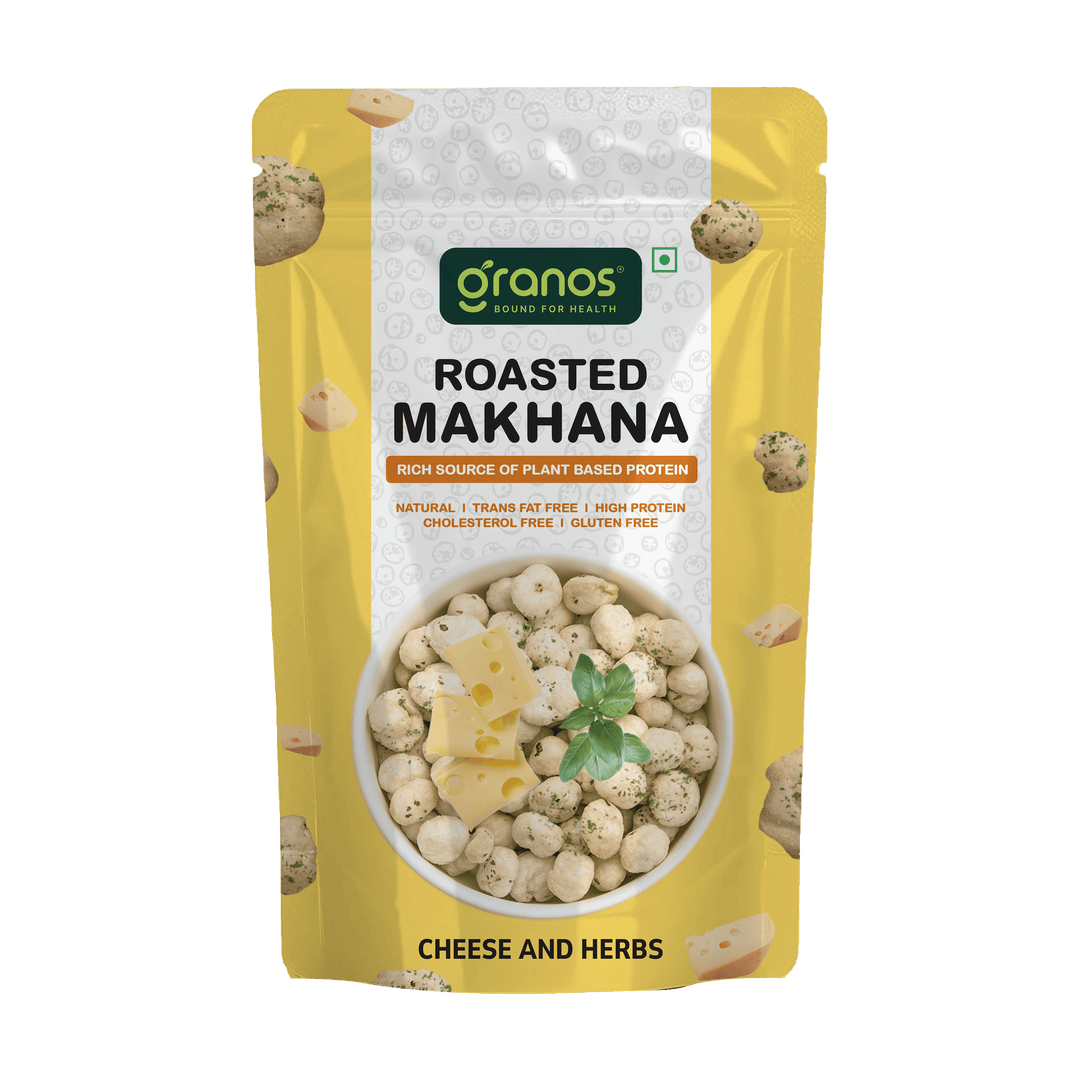 Granos Roasted Makhana 60g Cheese & Herbs